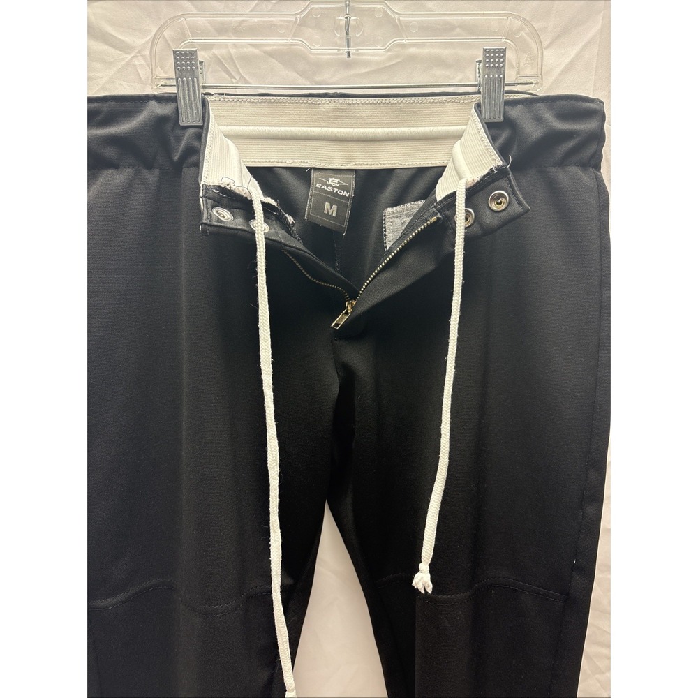 Easton Adult Medium Black Baseball Softball Pants Knicker Elastic Hem Athletic - Picture 4 of 5